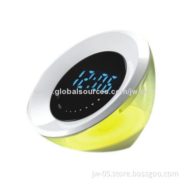 LED Table Lamp with Time Display, Touch Switch
